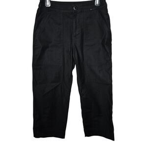 Women's Roark Black Layover Travel Outdoor Crop Pants Size 27